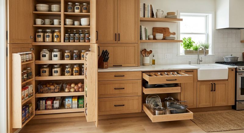 Kitchen Storage Replacement in Bloomington, IN