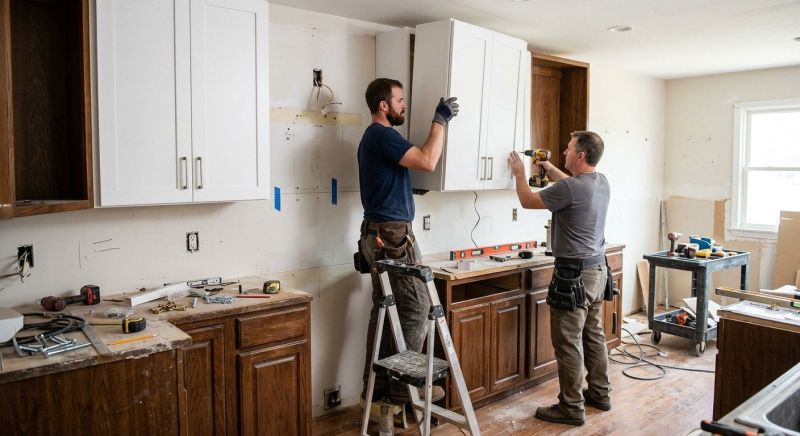 New Cabinets Installation in Kokomo, IN