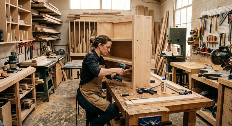 Custom Cabinet Building in Bloomington, IN