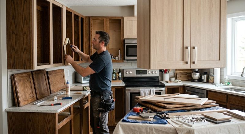 Kitchen Cabinets Refacing in Lafayette, IN