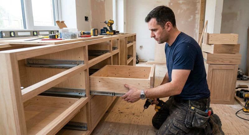 Kitchen Drawer Installation in Carmel, IN