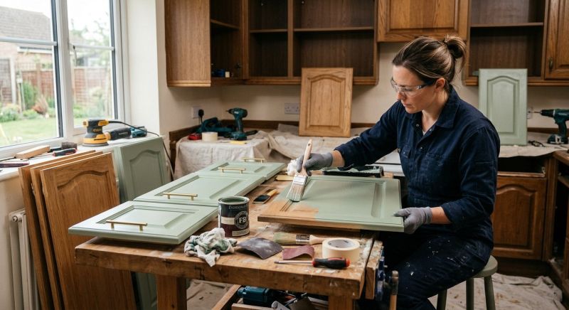 Oak Cabinet Remodeling in Dayton, OH