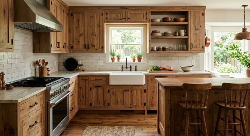 Rustic Cabinets Installation in Kokomo, IN