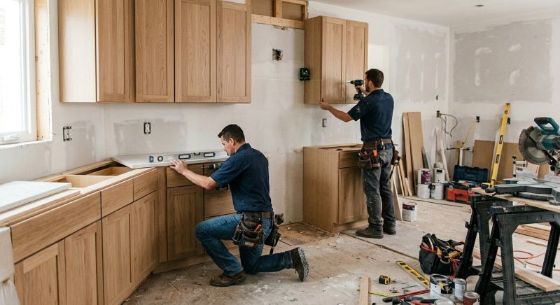 Wood Cabinet Installation in Terre Haute, IN
