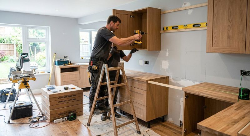 Wood Cabinet Installation in Kokomo, IN